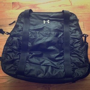 Under armour black gym bag